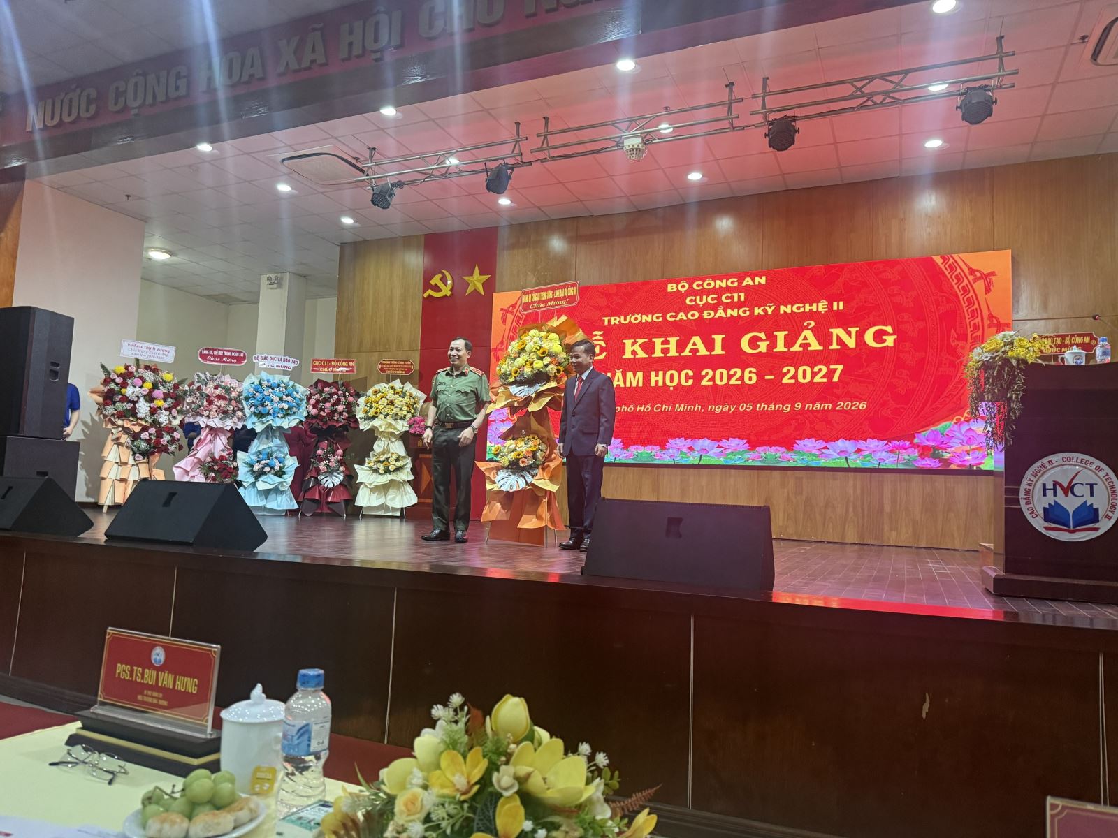 BA TRƯỜNG CAO ĐẲNG NGHỀ BƯỚC VÀO NĂM HỌC MỚI DƯỚI SỰ QUẢN LÝ CỦA BỘ CÔNG AN