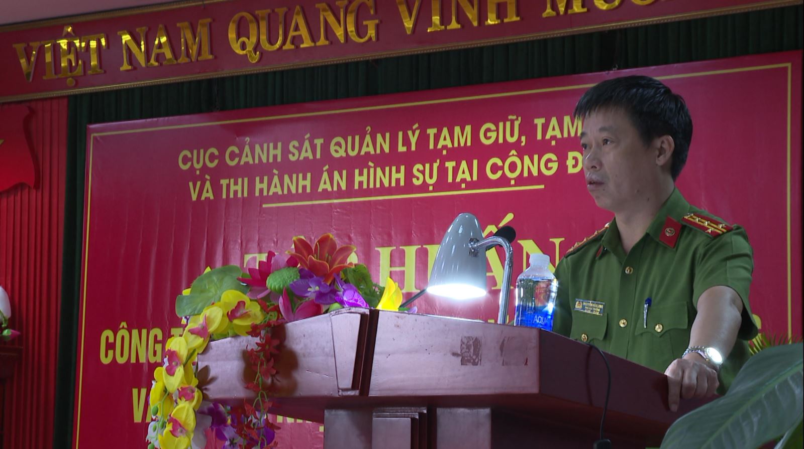 Đồng chí Đại tá Nguyễn Văn Long, Phó Cục trưởng C11